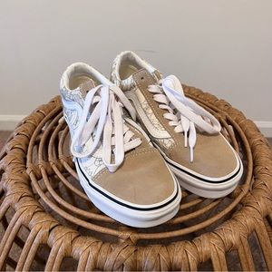 Women’s Vans Suede and Floral Design Sneakers